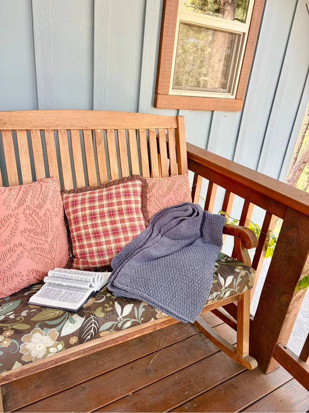 Threshold Gray Knit Throw Blanket